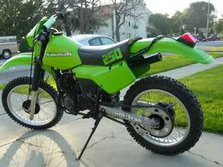 1983 Kawasaki KDX250